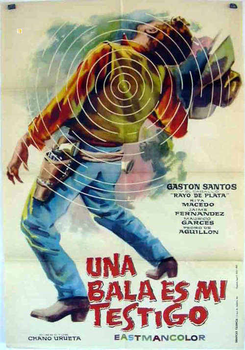Movie poster for Una bala es mi testigo (1960)