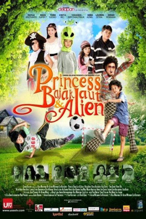 Movie poster for Princess, Bajak Laut & Alien (2014)