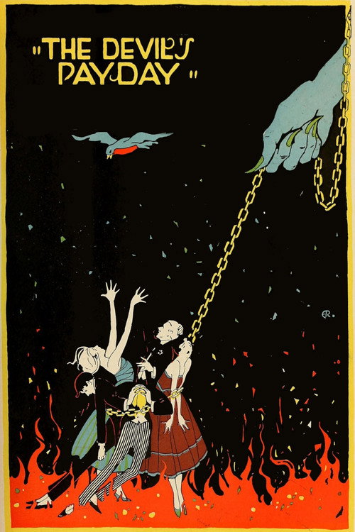 Movie poster for The Devil's Pay Day (1917)