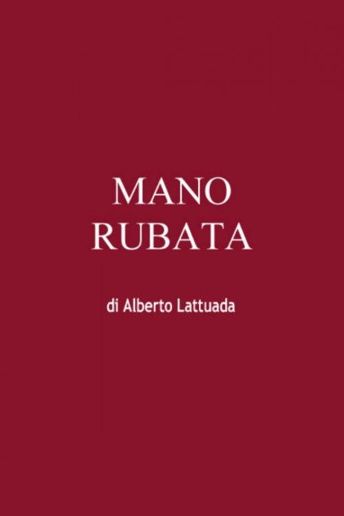 Movie poster for Mano rubata (1989)