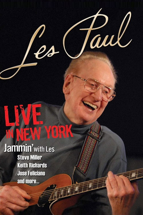 Movie poster for Les Paul - Live in New York (2010)
