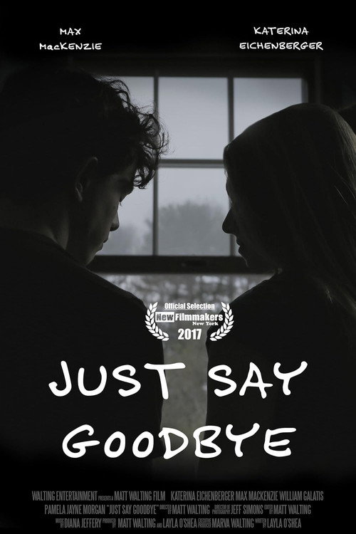 Movie poster for Just Say Goodbye (2017)