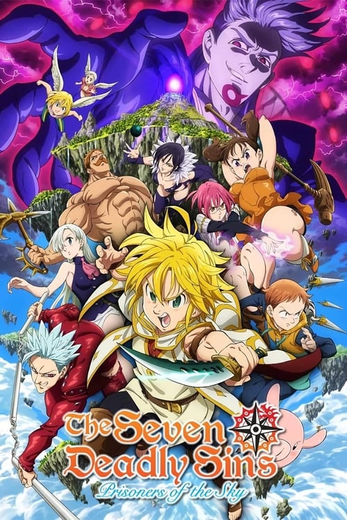 Movie poster for The Seven Deadly Sins: Prisoners of the Sky (2018)