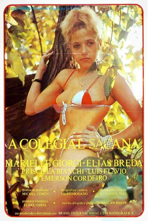 Movie poster for Colegial Sacana (1986)