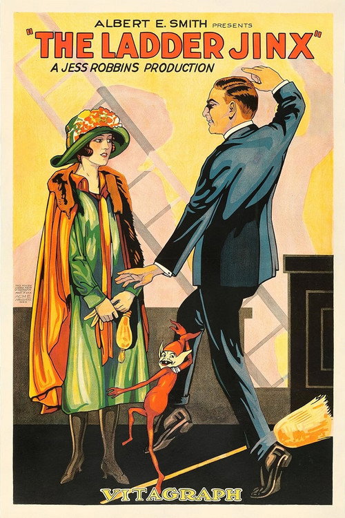 Movie poster for The Ladder Jinx (1922)