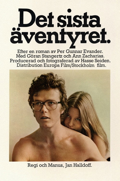 Movie poster for Det sista äventyret (1974)