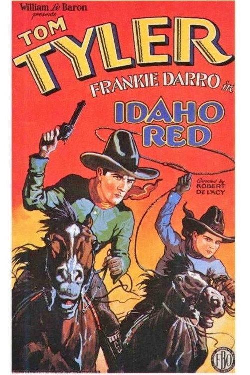 Movie poster for Idaho Red (1929)