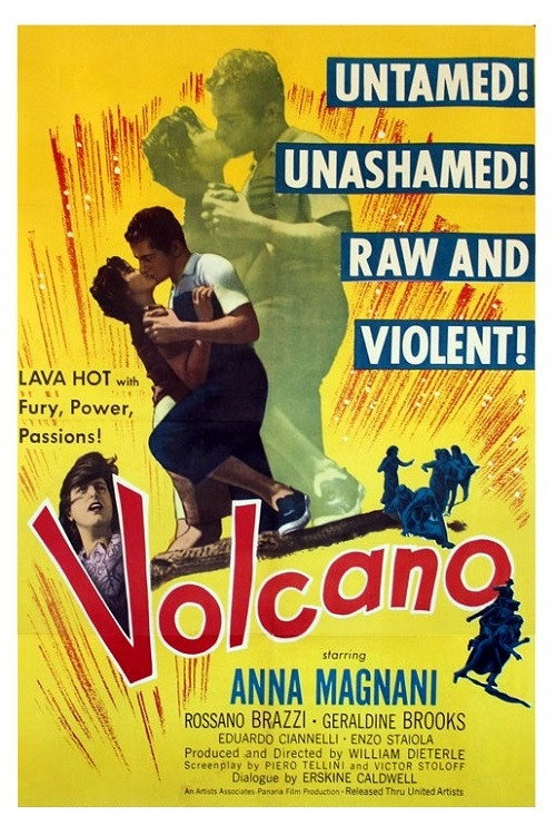 Movie poster for Volcano (1950)