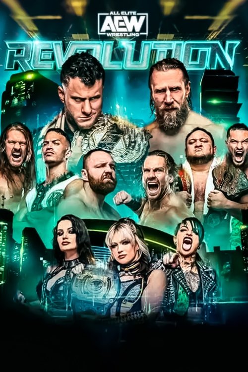 Movie poster for AEW Revolution 2023 (2023)