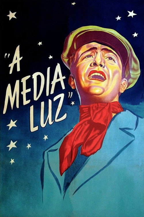 Movie poster for A media luz (1947)