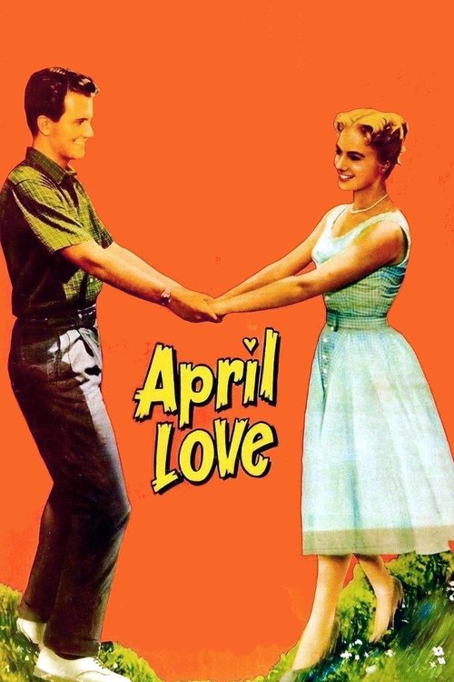 Movie poster for April Love (1957)