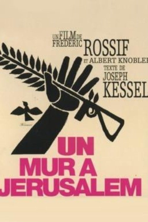 Movie poster for A Wall in Jerusalem (1968)