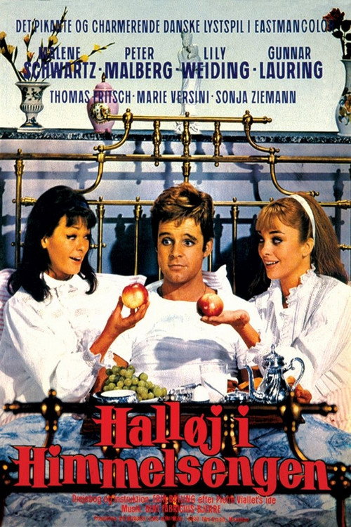 Movie poster for Halløj i himmelsengen (1965)