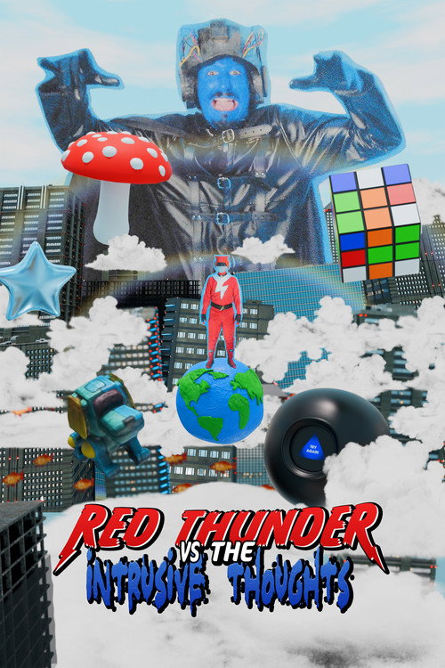 Movie poster for Red Thunder VS The Intrusive Thoughts