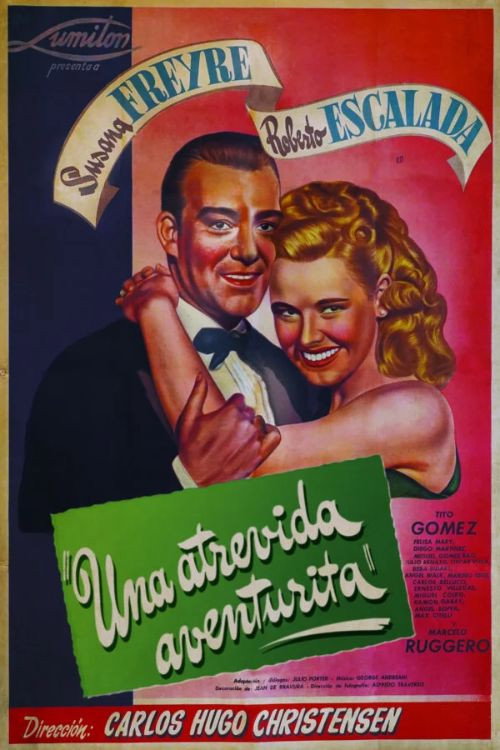 Movie poster for Una atrevida aventurita (1948)