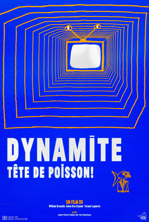 Movie poster for Dynamite, tête de poisson! (2023)