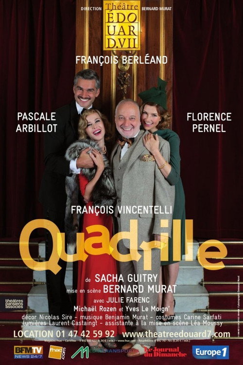 Movie poster for Quadrille (2013)