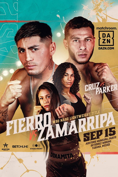 Movie poster for Angel Fierro vs. Brayan Zamarripa Rodriguez (2023)