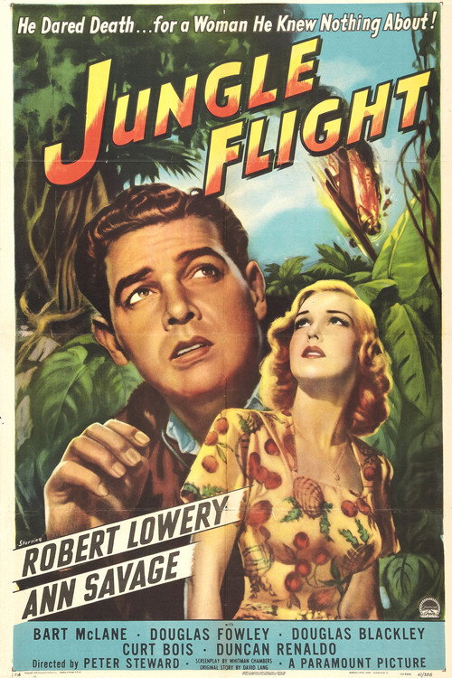 Movie poster for Jungle Flight (1947)