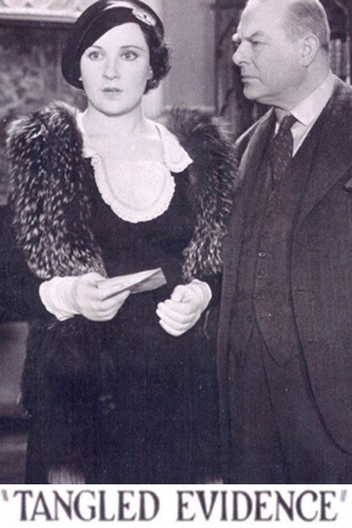 Movie poster for Tangled Evidence (1934)