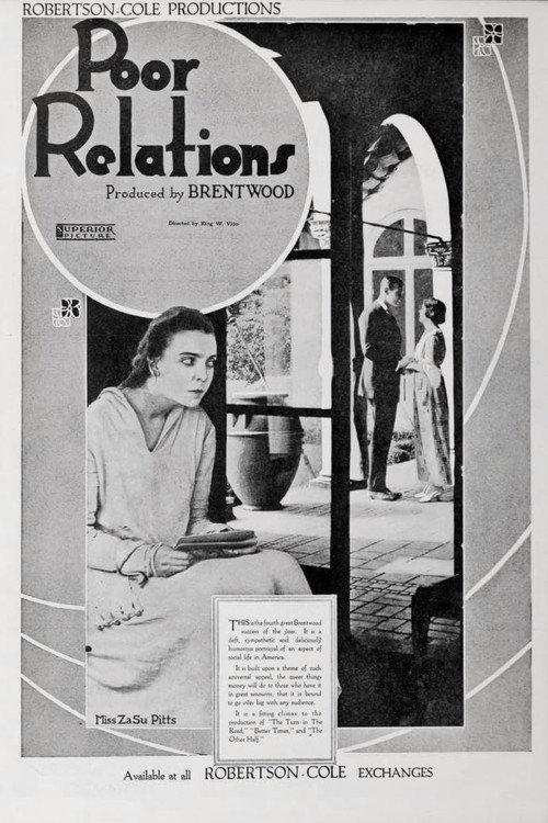 Movie poster for Poor Relations (1919)
