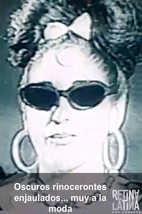 Movie poster for Oscuros rinocerontes enjaulados... muy a la moda (1990)