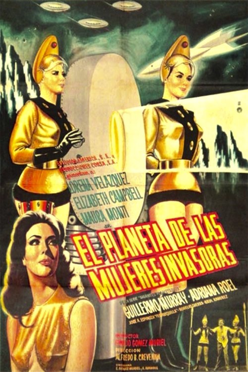 Movie poster for Planet of the Female Invaders (1966)
