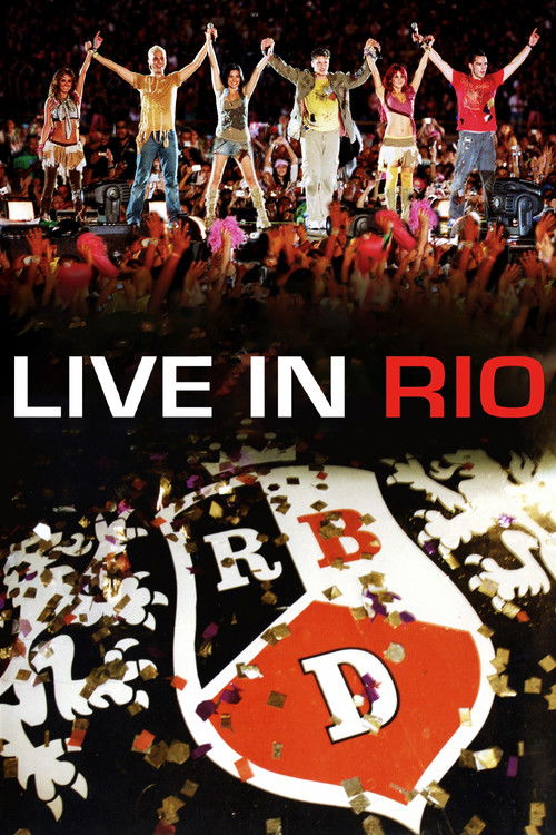 Movie poster for RBD - Live In Rio (2007)