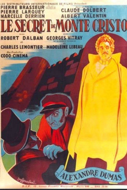 Movie poster for The Secret of Monte-Cristo (1948)