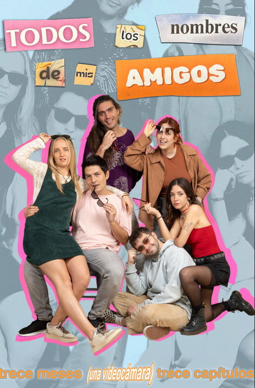 Movie poster for Todos los nombres de mis amigos (2025)