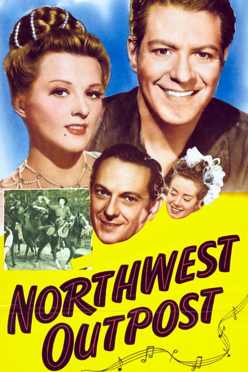 Movie poster for Northwest Outpost (1947)