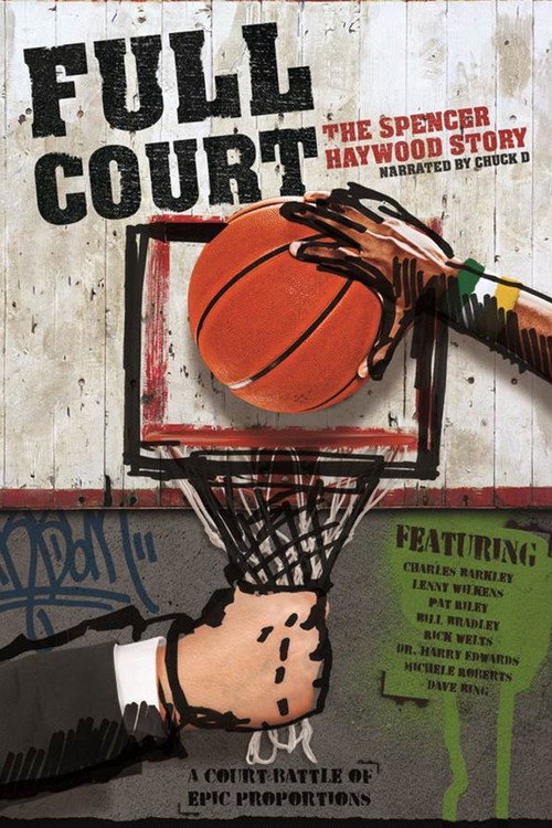 Movie poster for Full Court: The Spencer Haywood Story (2016)