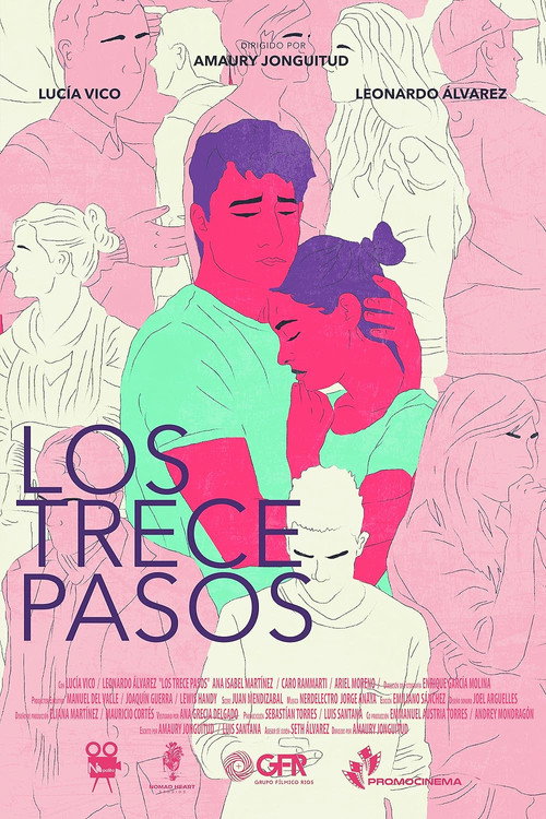 Movie poster for Los trece pasos (2023)