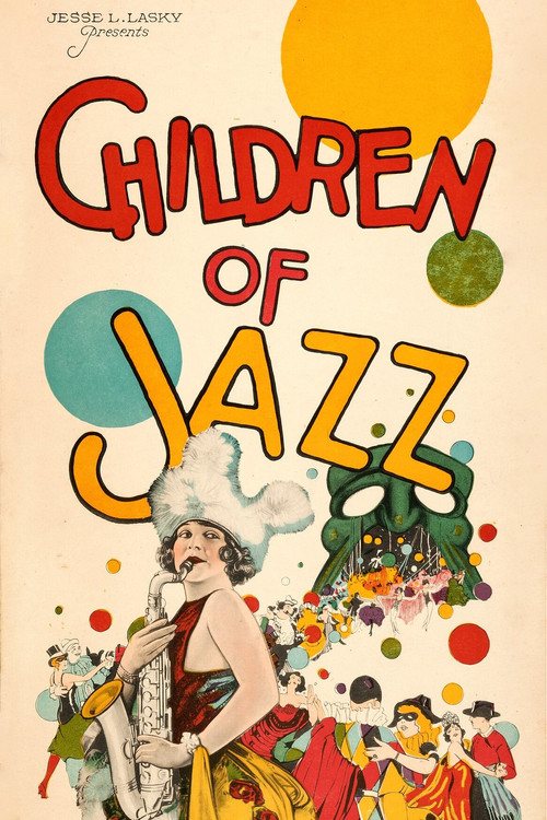 Movie poster for Children of Jazz (1923)
