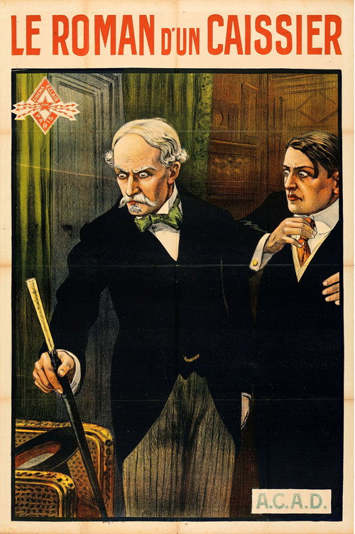 Movie poster for A Cashier's Novel (1914)
