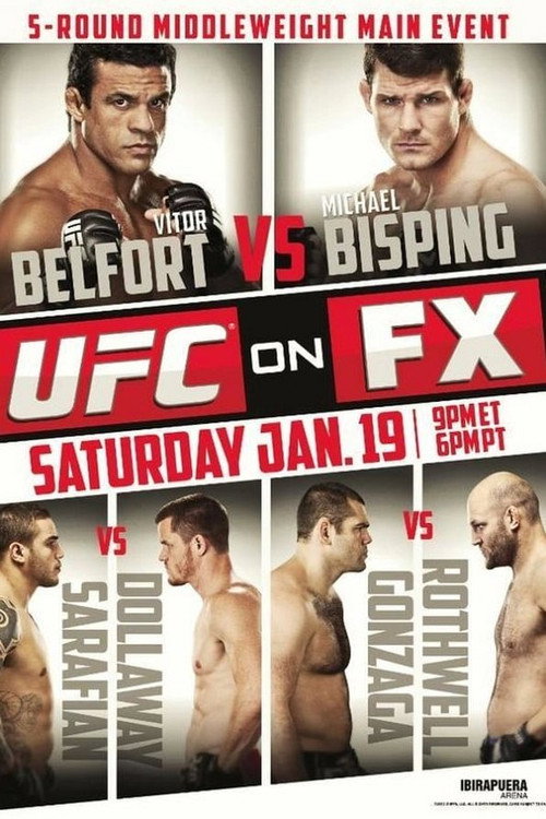 Movie poster for UFC on FX 7: Belfort vs. Bisping (2013)