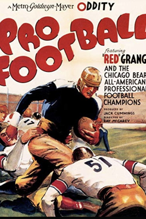 Movie poster for Pro Football (1934)