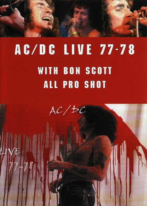 Movie poster for AC/DC ‎– Live 77-78 (2003)