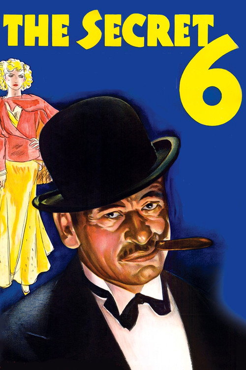 Movie poster for The Secret Six (1931)