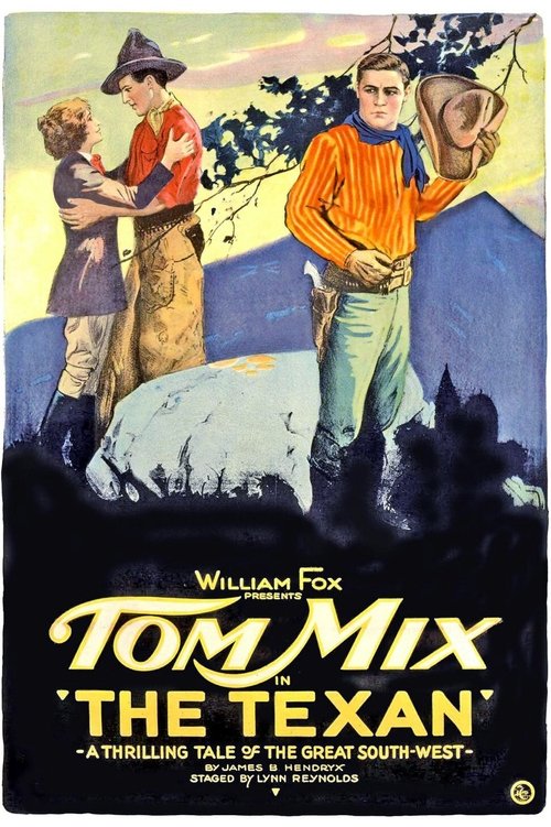 Movie poster for The Texan (1920)