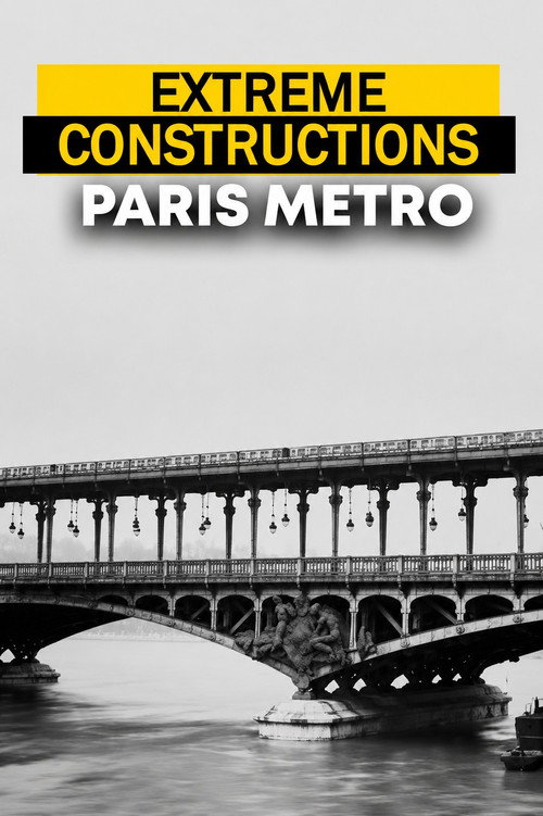 Movie poster for Extreme constructions : Le Métro de Paris (2017)