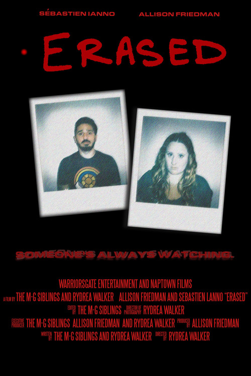 Movie poster for ERASED (2025)