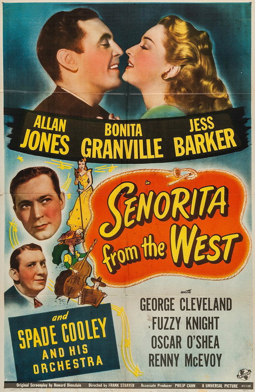 Movie poster for Senorita from the West (1945)