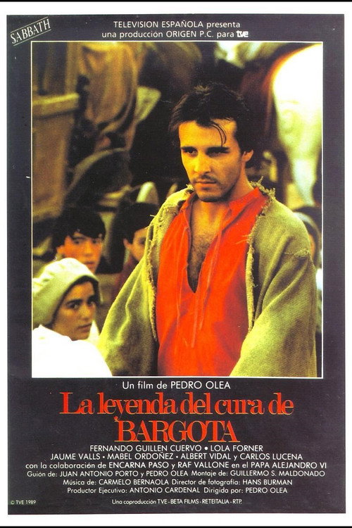 Movie poster for The Legend of the Priest of Bargota (1992)