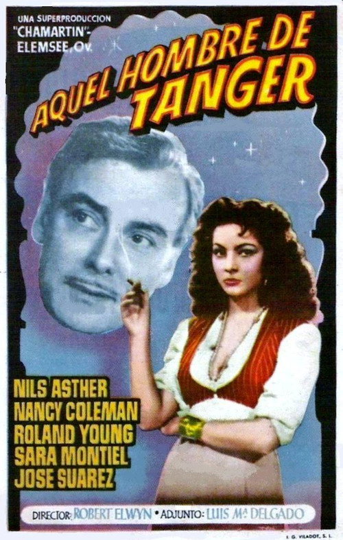 Movie poster for That Man from Tangier (1953)