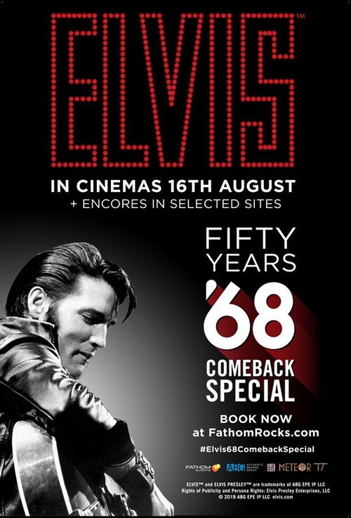 Movie poster for The 50th Anniversary of the Elvis Comeback Special (2018)