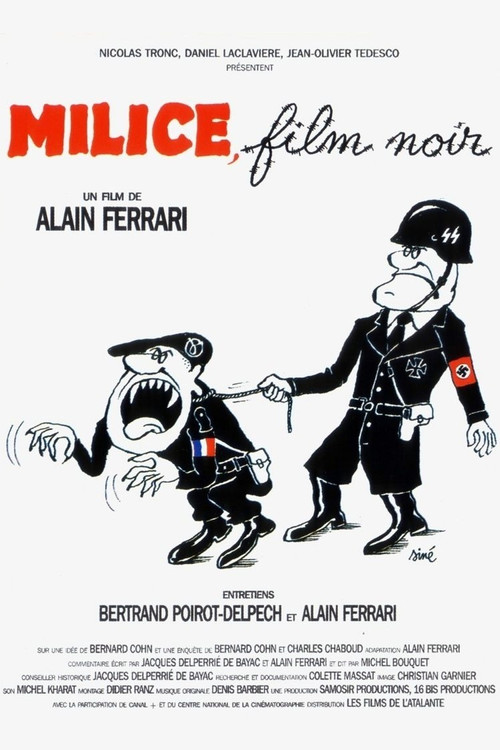 Movie poster for Milice, film noir (1997)