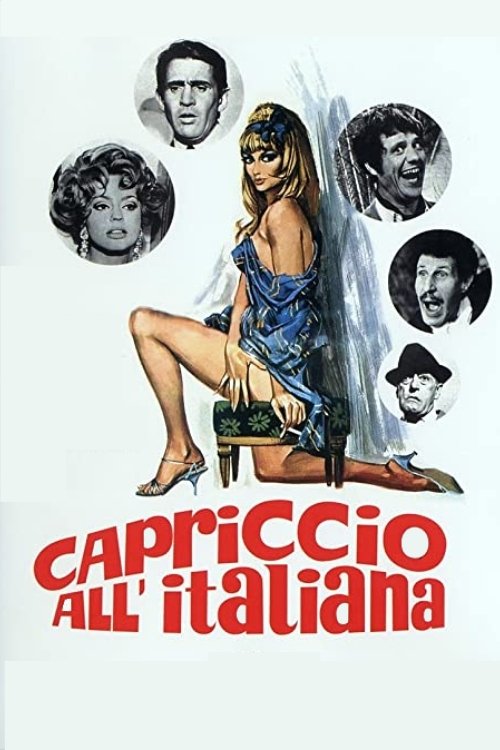Movie poster for Caprice Italian Style (1968)