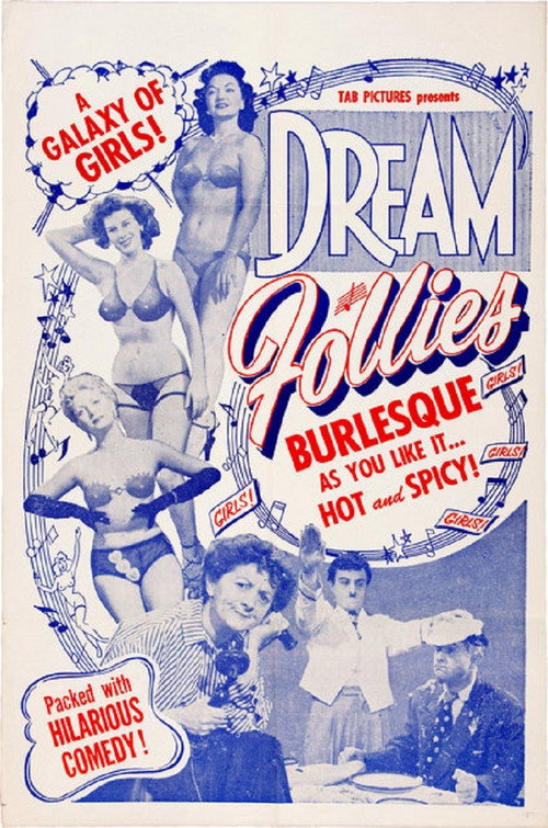 Movie poster for Dream Follies (1954)