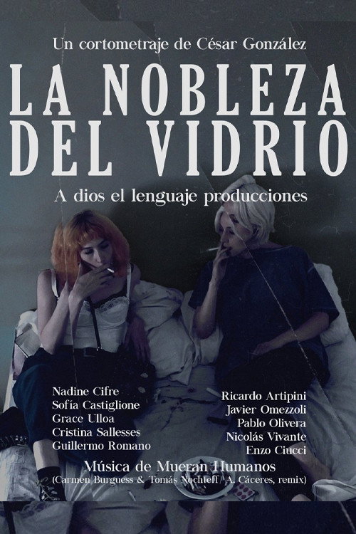 Movie poster for La nobleza del vidrio (2021)